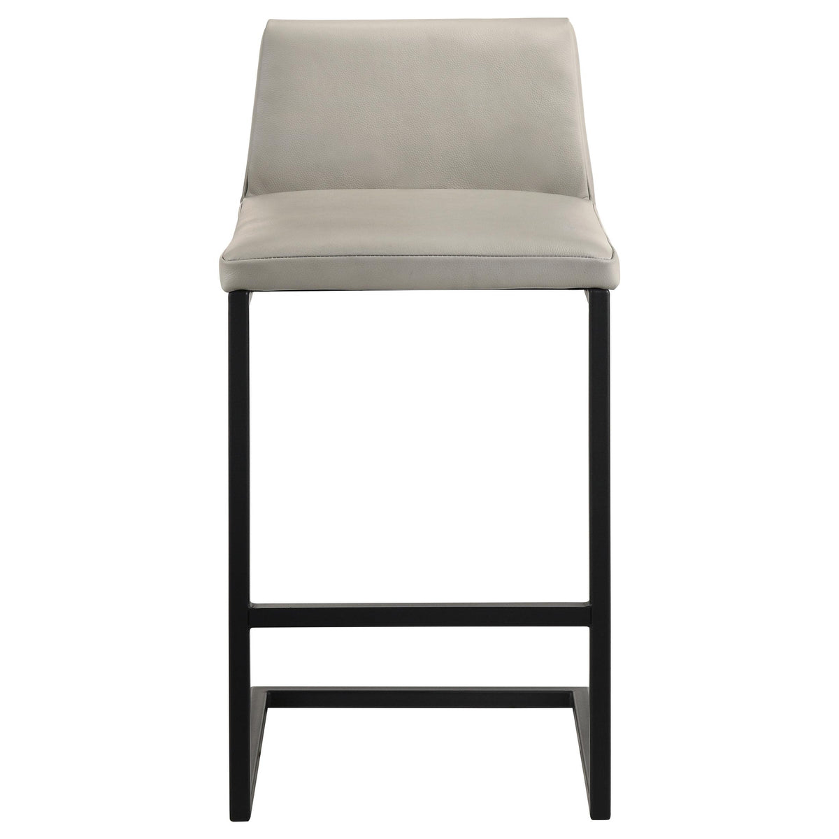 Vardon Tan Genuine Leather Bar Stool, Set of 2 from Coaster - Luna Furniture