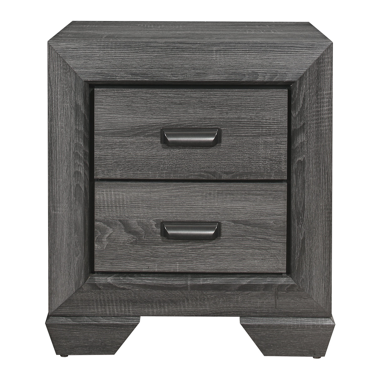 Beechnut Gray 4pc Set (QB+NS+DR+MR) from Homelegance - Luna Furniture