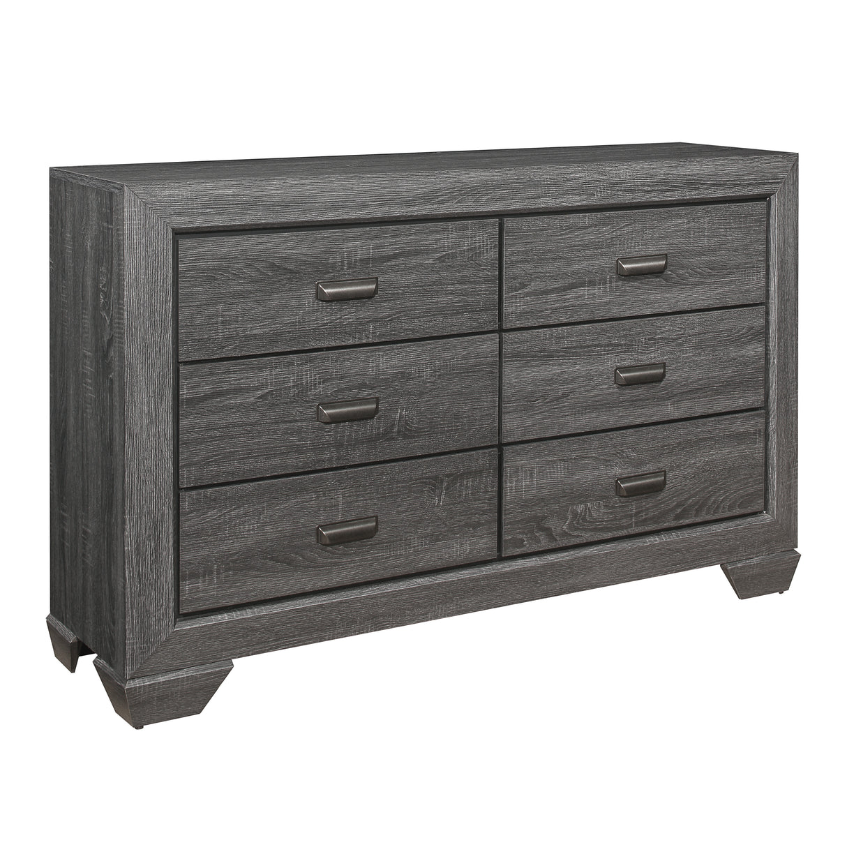Beechnut Gray 4pc Set (QB+NS+DR+MR) from Homelegance - Luna Furniture