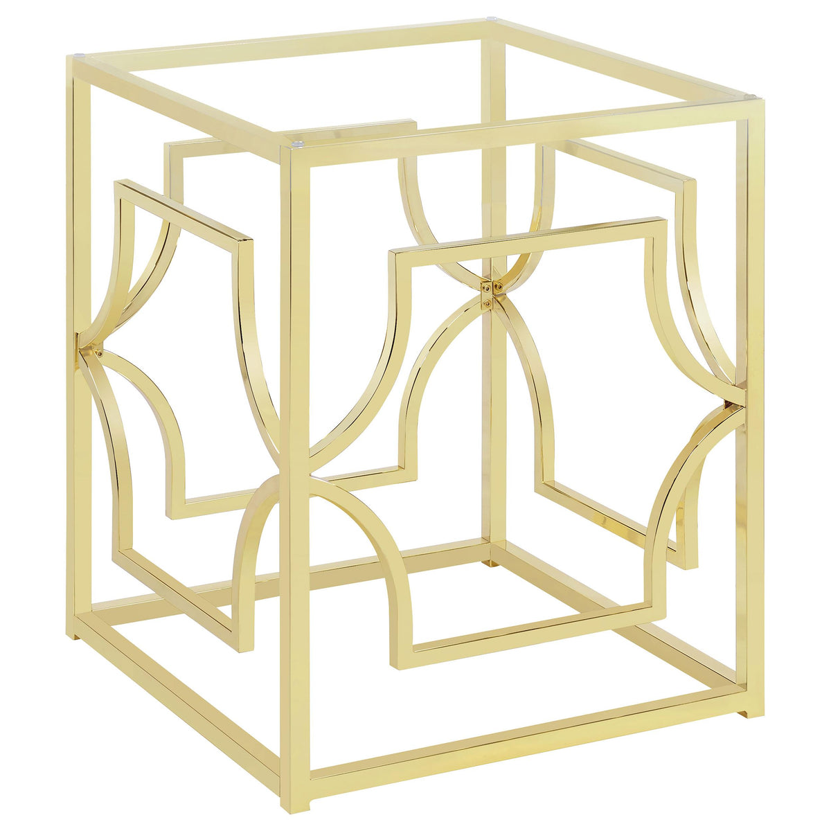 Starlight Brass Dining Table Base from Coaster - Luna Furniture