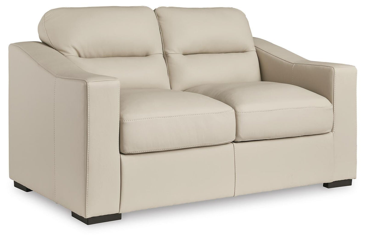 Tresure Trove Almond Sofa and Loveseat from Ashley - Luna Furniture