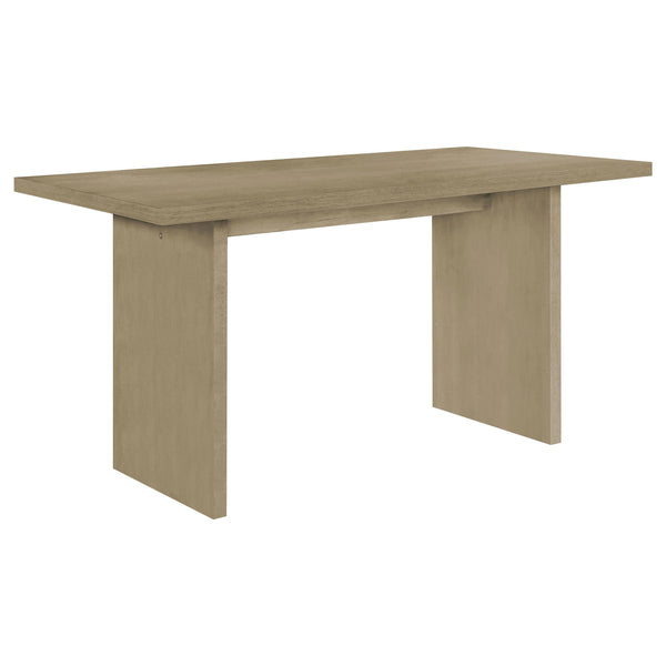 Decker Natural Oak 70-inch Rectangular Wood Counter Height Dining Table