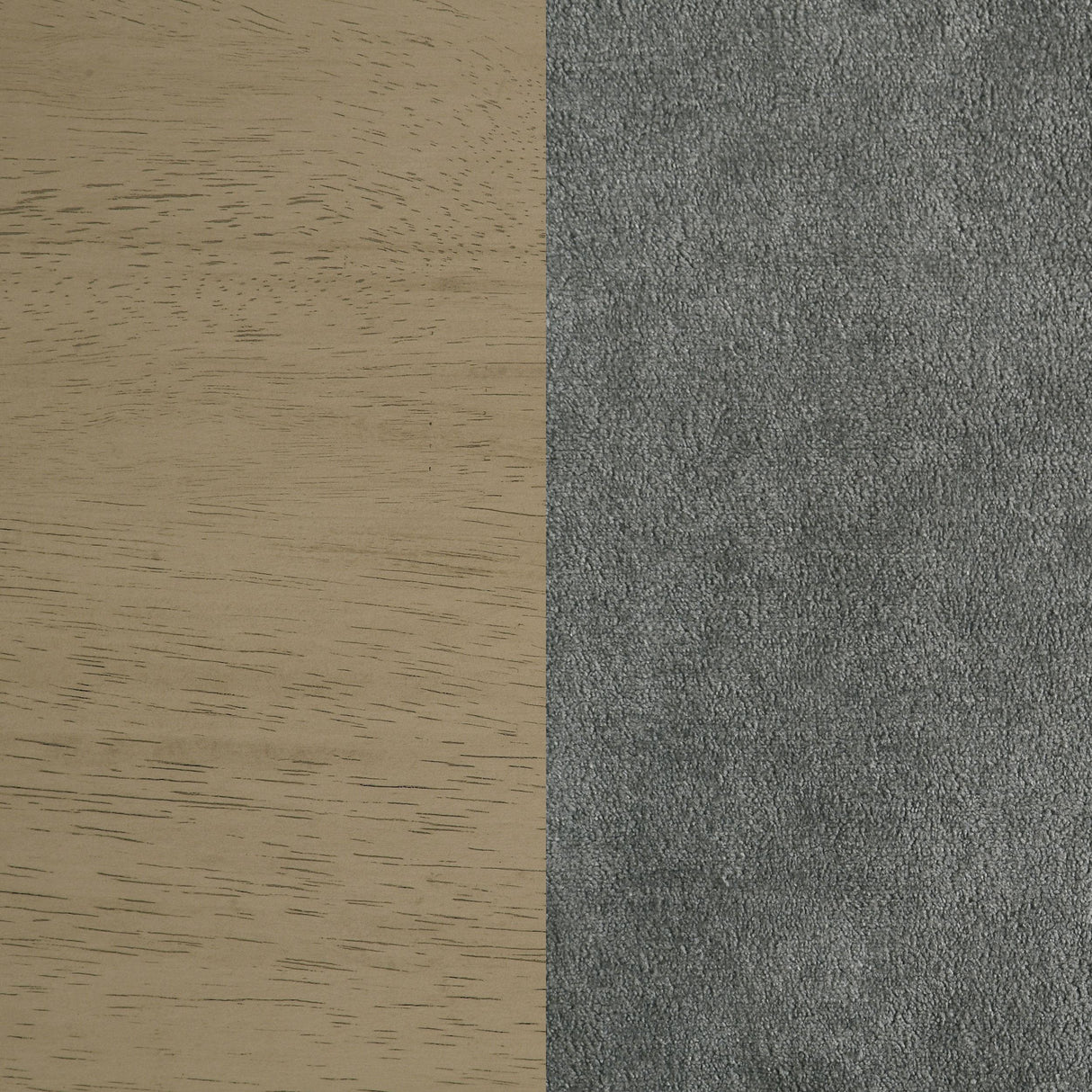Redbridge Gray and Natural Oak Velvet Upholstered Counter Chair, Set of 2 from Coaster - Luna Furniture