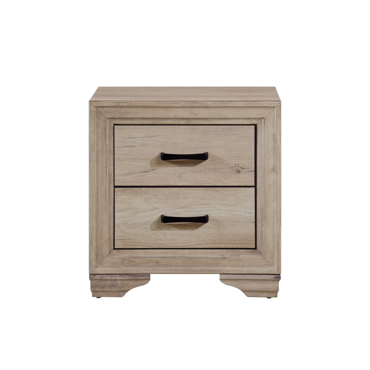 Lonan Natural 5-Piece Youth Bedroom Set (Twin Bed, Nightstand, Dresser, Mirror, Chest) from Homelegance - Luna Furniture