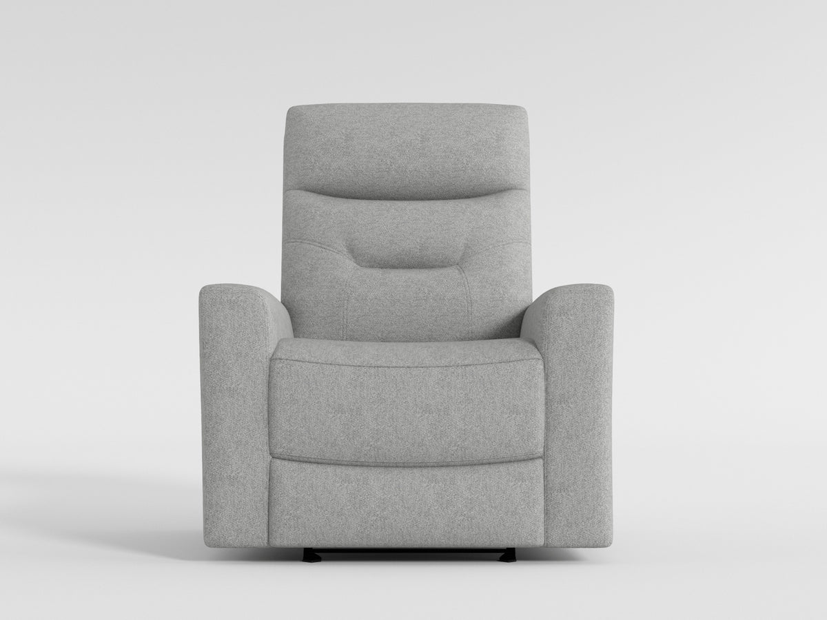 Lyndon Gray Glider Reclining Chair from Homelegance - Luna Furniture