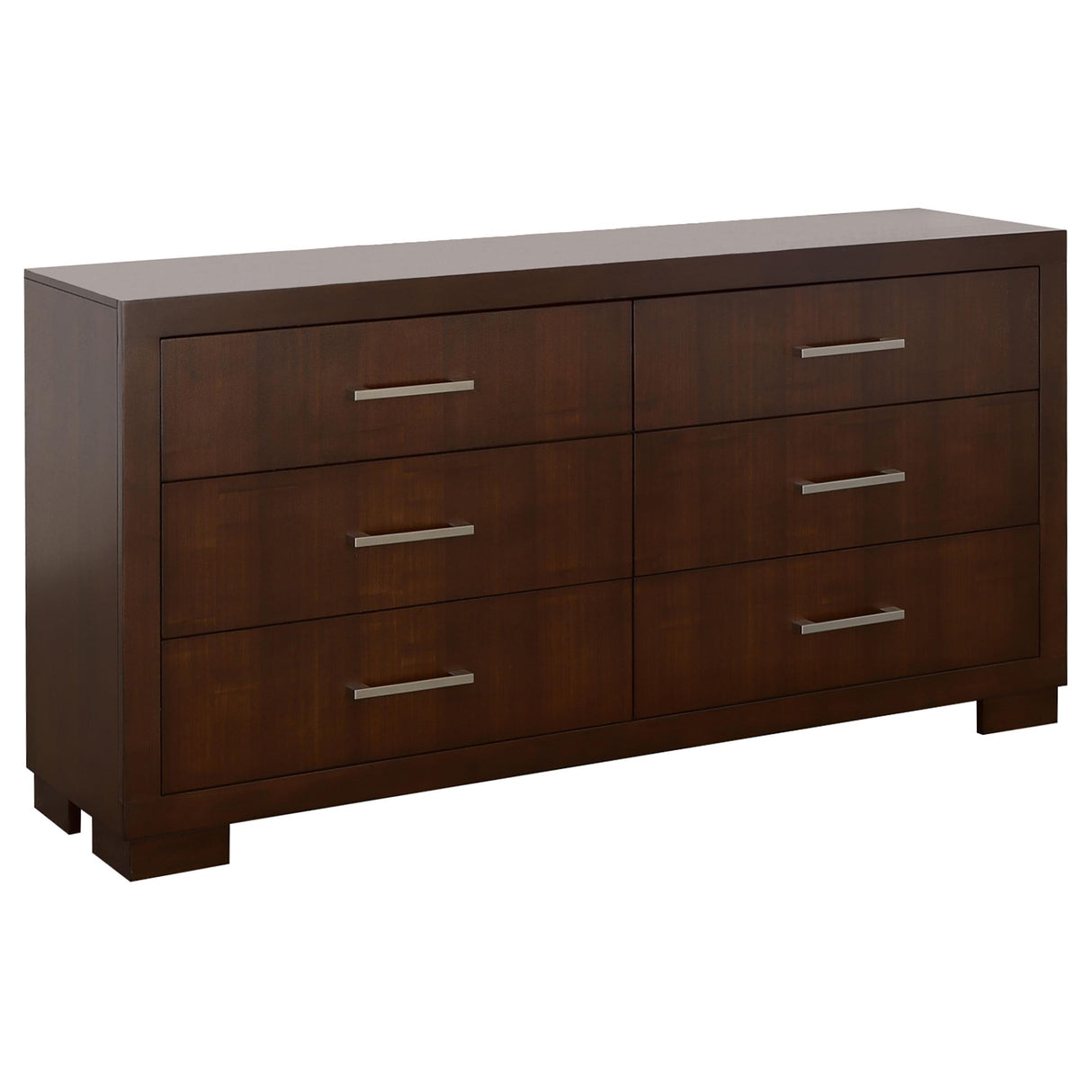 Jessica Cappuccino 5-Piece Eastern King Bedroom Set with Bookcase Headboard from Coaster - Luna Furniture