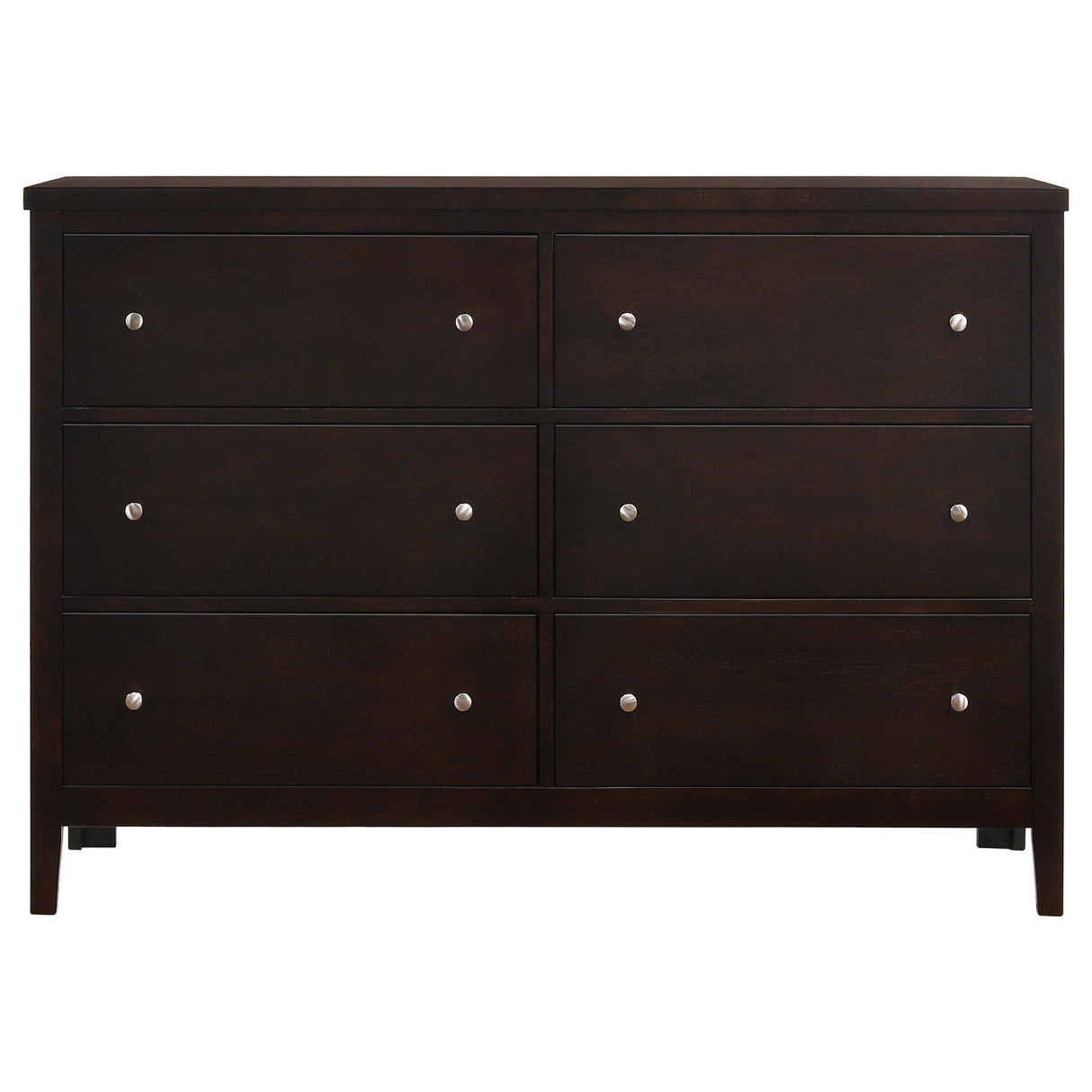 Carlton Cappuccino and Black 4-Piece Twin Upholstered Bedroom Set from Coaster - Luna Furniture