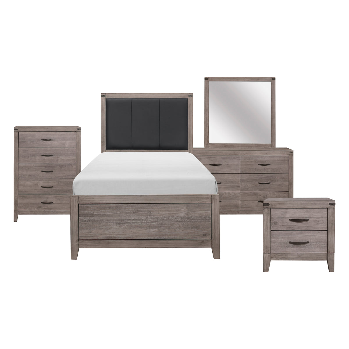 Edina Espresso Nightstand from Homelegance - Luna Furniture