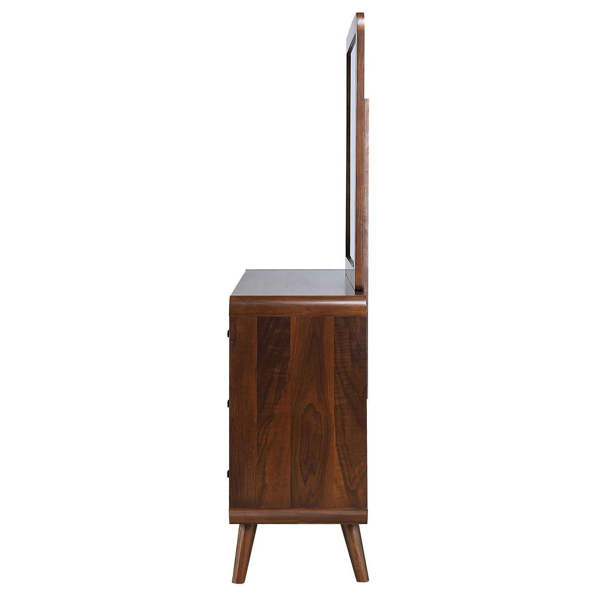 Robyn Dark Walnut 6-Drawer Dresser with Mirror from Coaster - Luna Furniture