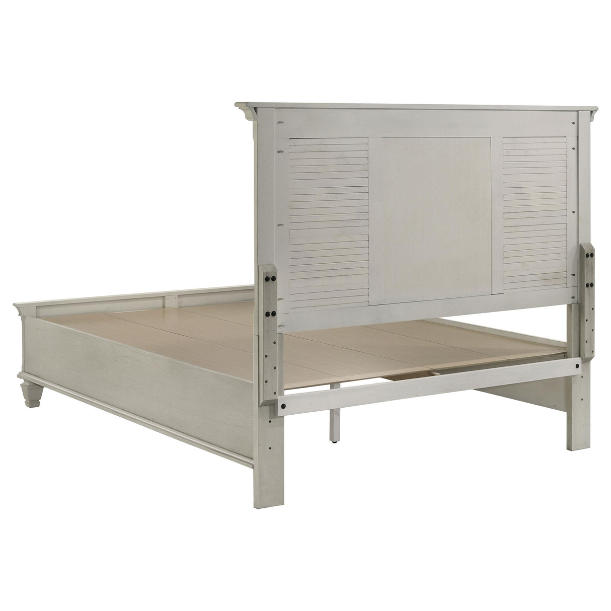 Franco Antique White 4-Piece Queen Storage Bedroom Set from Coaster - Luna Furniture