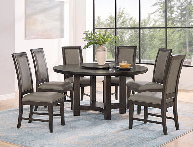 Jeffries Brown Dining Chair, Set of 2 from Crown Mark - Luna Furniture