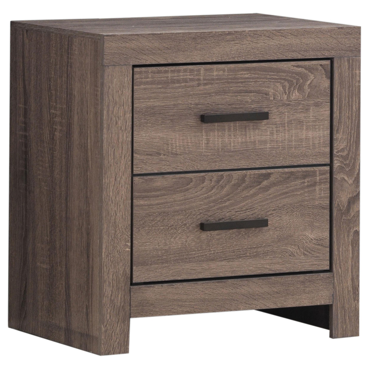 Brantford Barrel Oak 4-Piece Eastern King Bedroom Set from Coaster - Luna Furniture