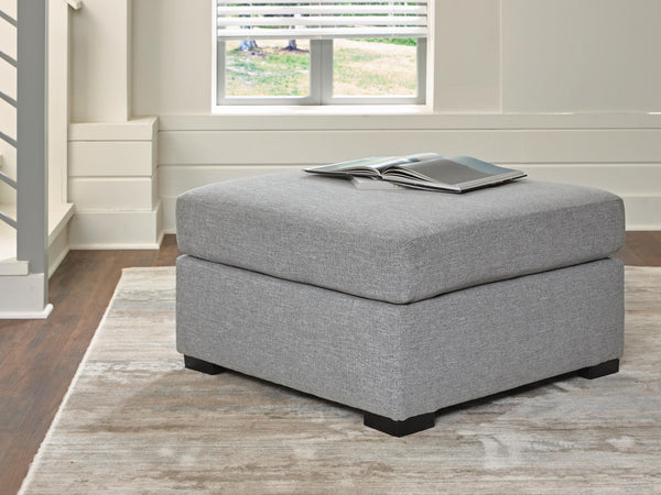 UrbanCrest Pewter Oversized Accent Ottoman