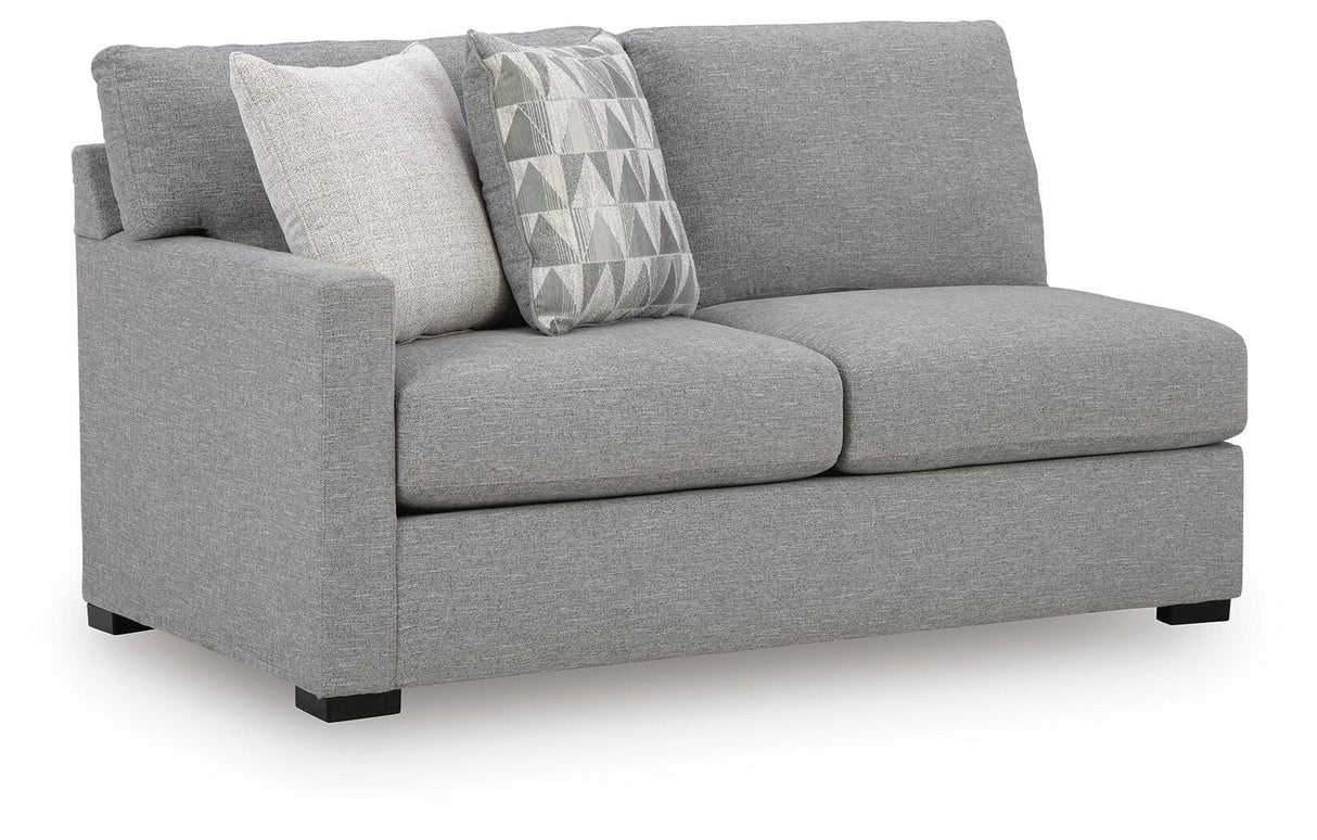 UrbanCrest Pewter Left-Arm Facing Sofa from Ashley - Luna Furniture
