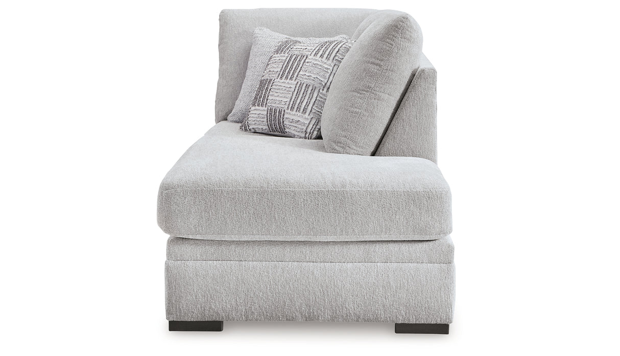 Gabyleigh Nickel Right-Arm Facing Corner Chaise from Ashley Furniture - Luna Furniture
