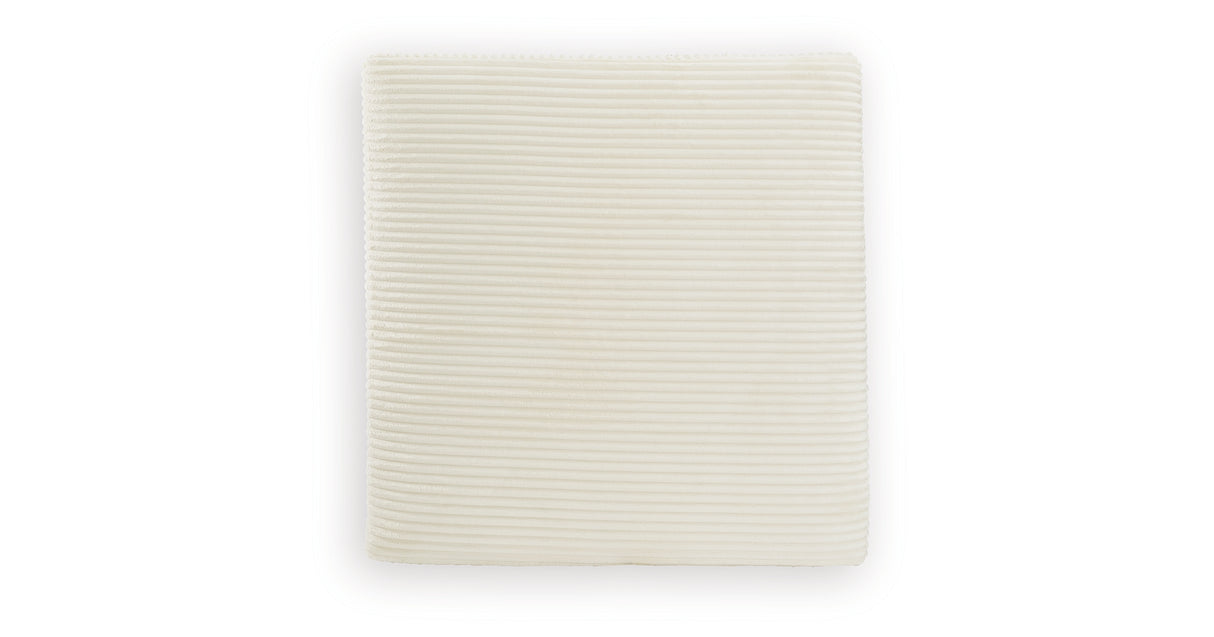 Lindyn Ivory 3-Piece Sectional with Ottoman from Ashley Furniture - Luna Furniture