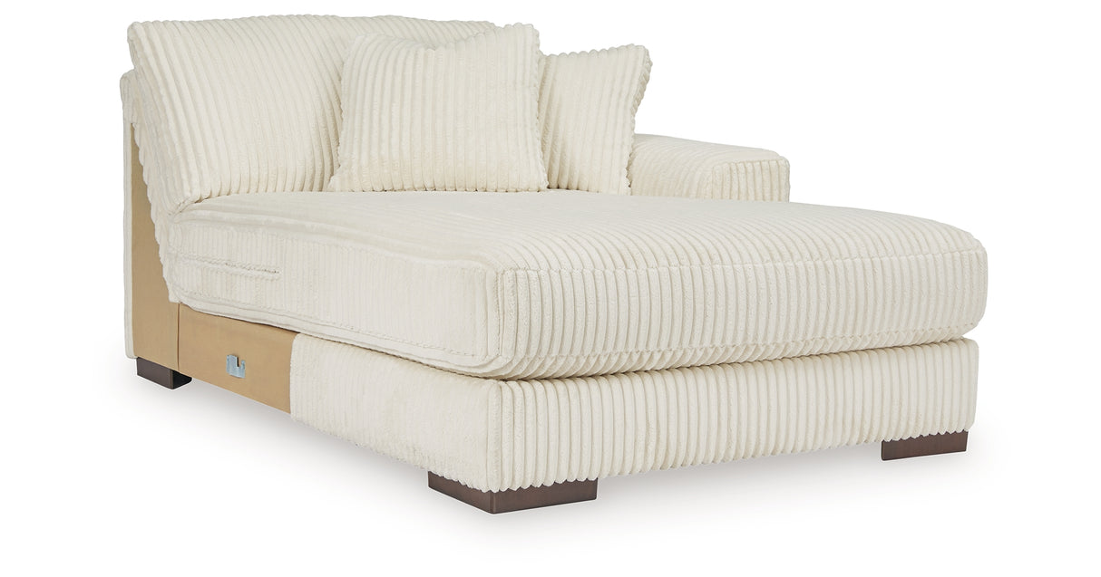 Lindyn Ivory 4-Piece Sectional with Chaise from Ashley Furniture - Luna Furniture