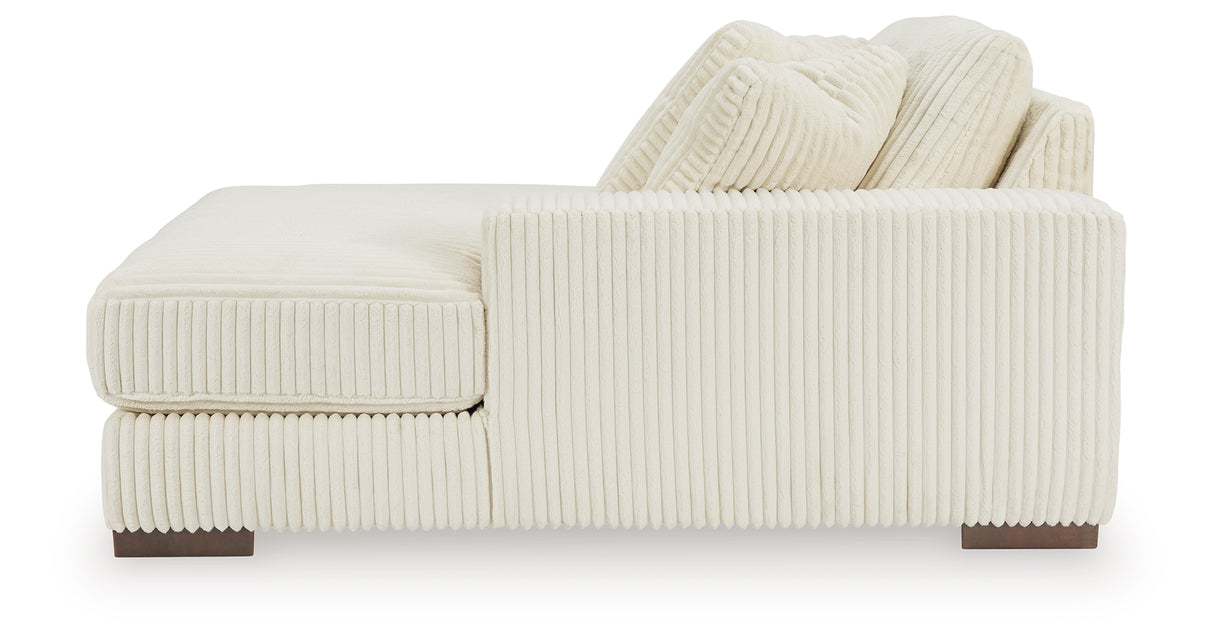 Lindyn Ivory 4-Piece Sectional with Chaise from Ashley Furniture - Luna Furniture