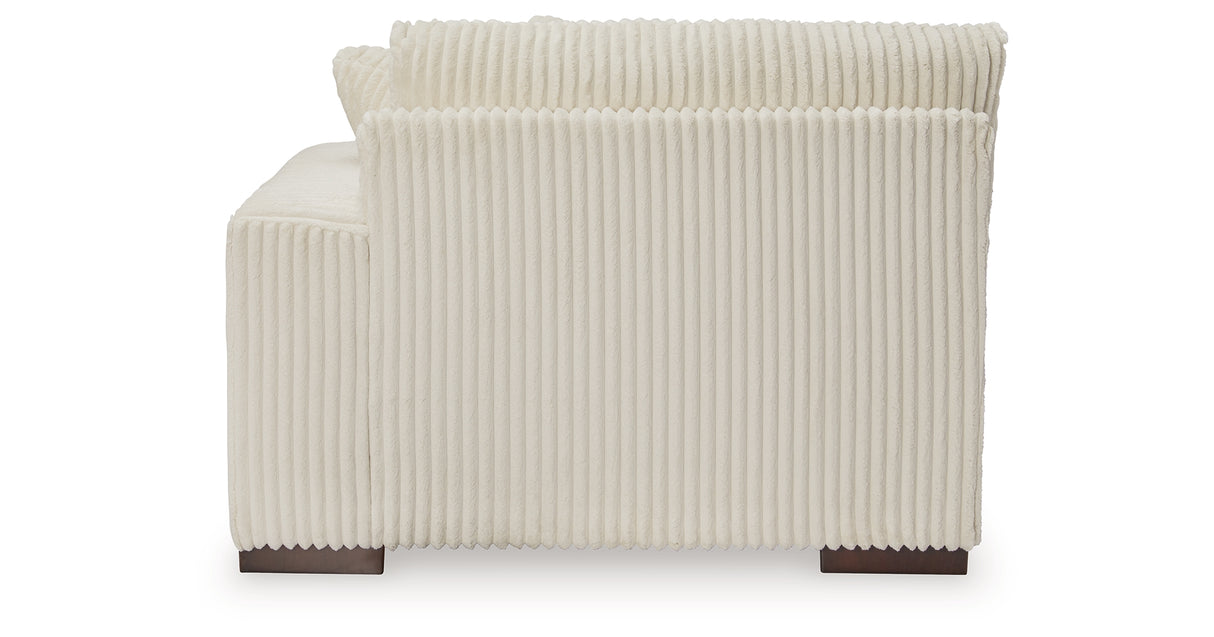 Lindyn Ivory Right-Arm Facing Corner Chair from Ashley Furniture - Luna Furniture