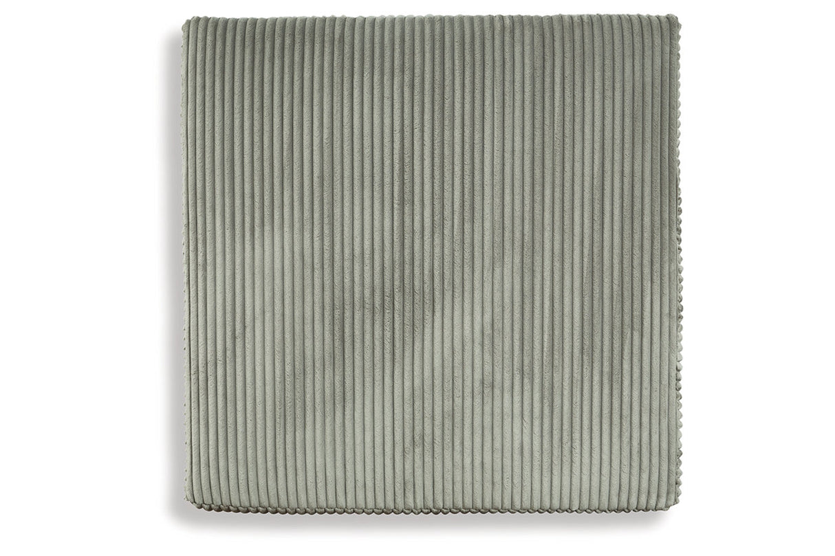 Lindyn Fog 5-Piece Sectional and Ottoman from Ashley - Luna Furniture