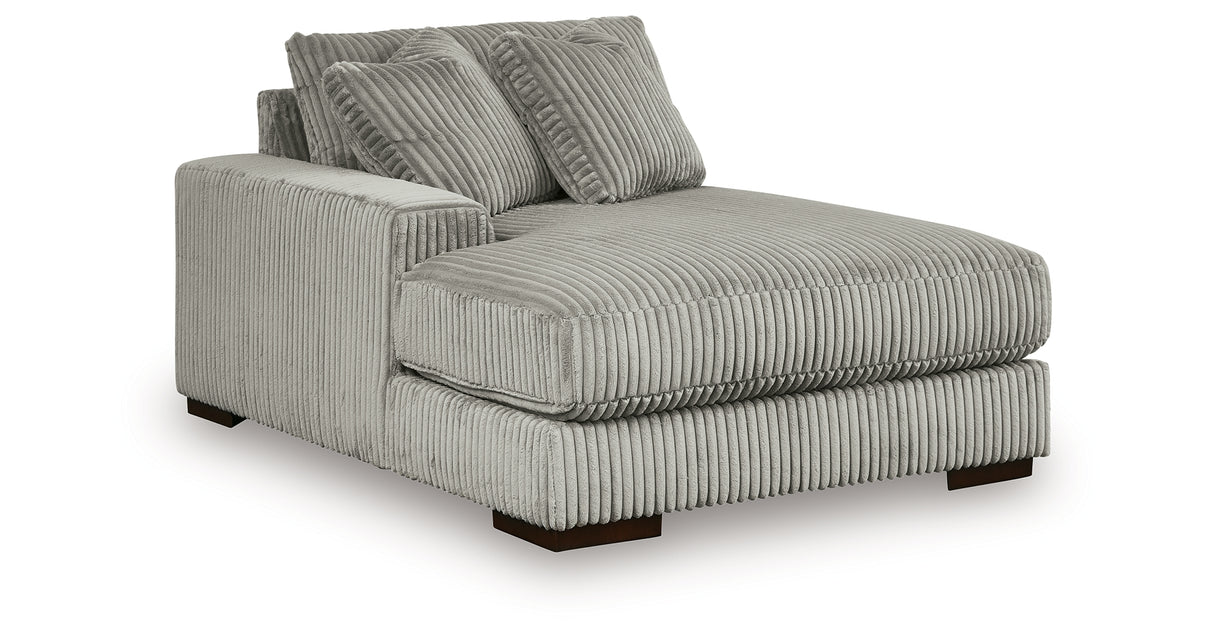 Lindyn Fog Left-Arm Facing Corner Chaise from Ashley Furniture - Luna Furniture