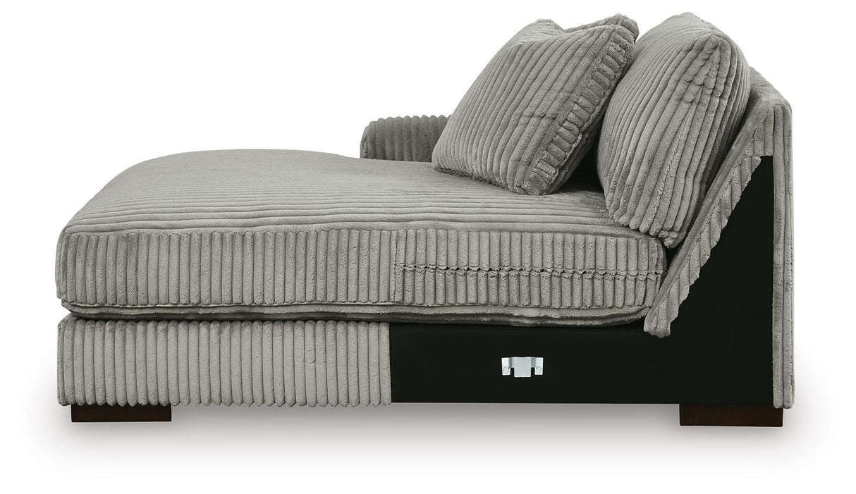 Lindyn 4-Piece Sectional, Chair and Ottoman from Ashley - Luna Furniture