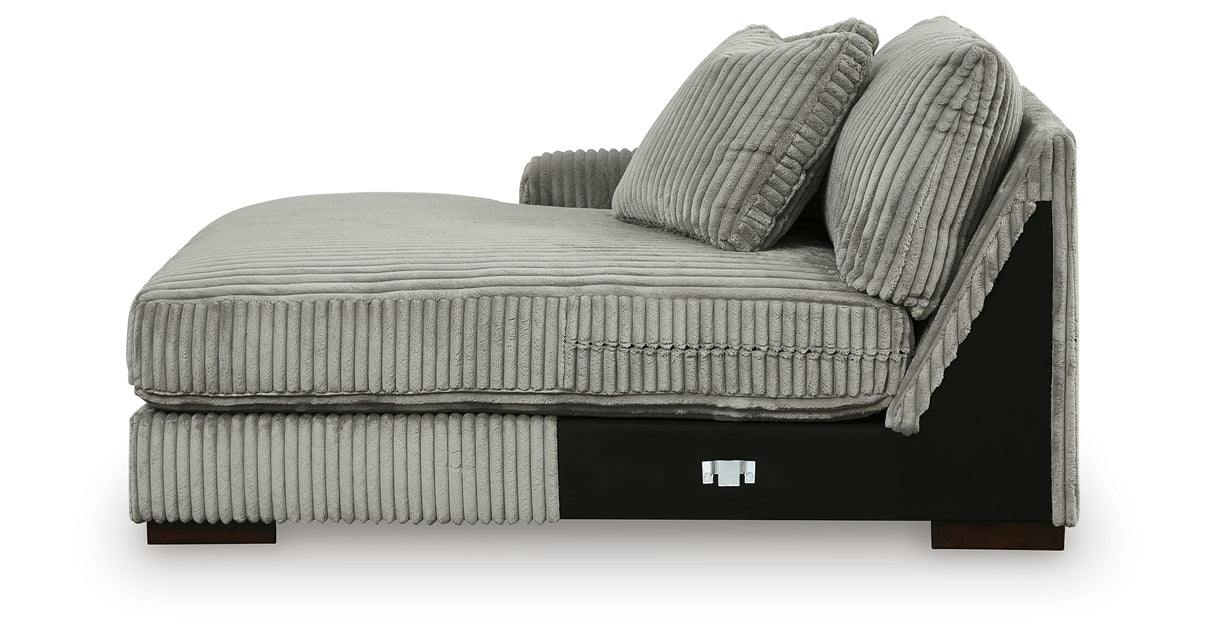 Lindyn 4-Piece Sectional, Chair and Ottoman from Ashley - Luna Furniture