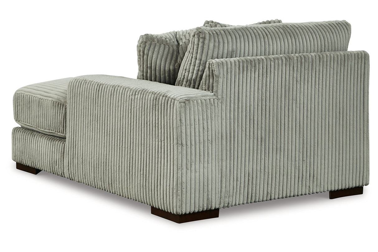 Lindyn Fog 3-Piece Sectional and Chair from Ashley - Luna Furniture