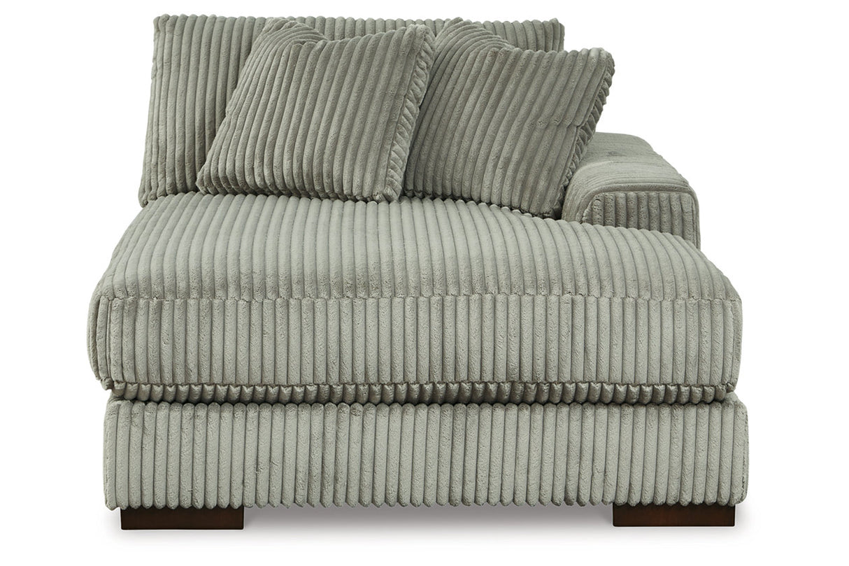 Lindyn Fog Right-Arm Facing Corner Chaise from Ashley - Luna Furniture