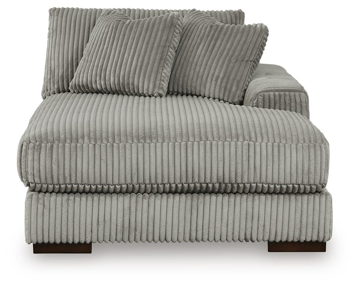 Lindyn Fog Right-Arm Facing Corner Chaise from Ashley - Luna Furniture