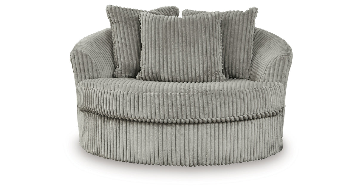 Lindyn 4-Piece Sectional, Chair and Ottoman from Ashley - Luna Furniture