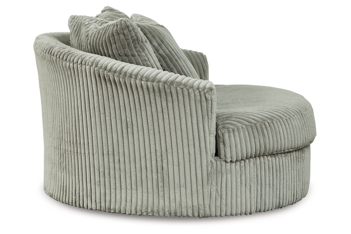 Lindyn Fog 3-Piece Sectional and Chair from Ashley - Luna Furniture