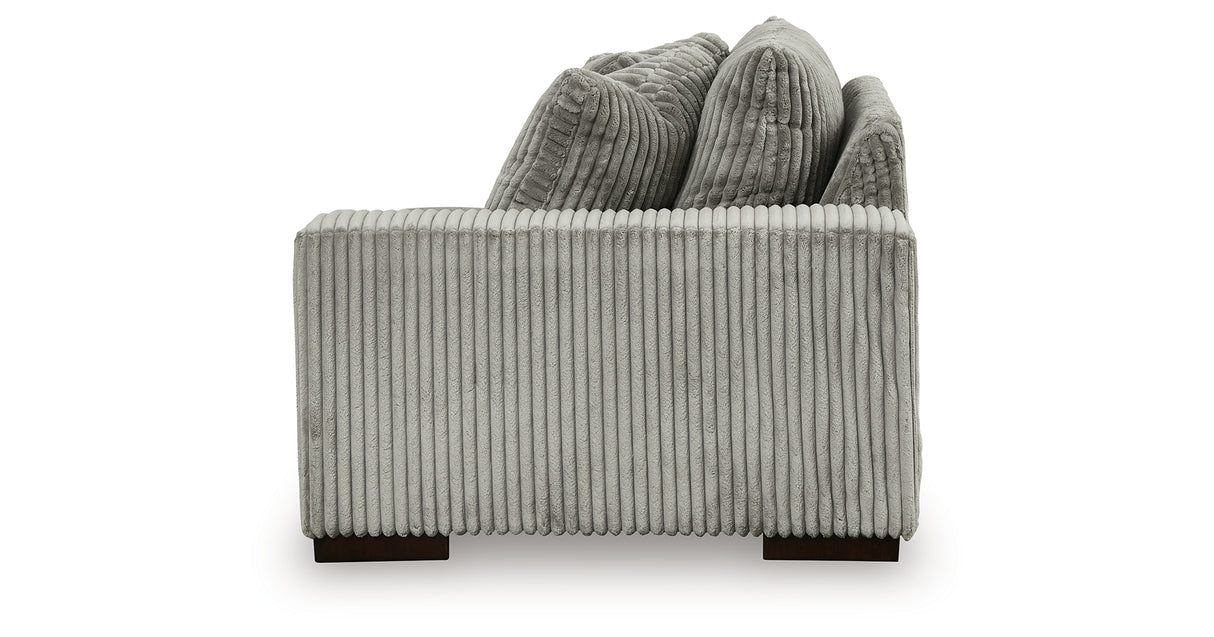 Lindyn Fog Right-Arm Facing Corner Chair from Ashley Furniture - Luna Furniture
