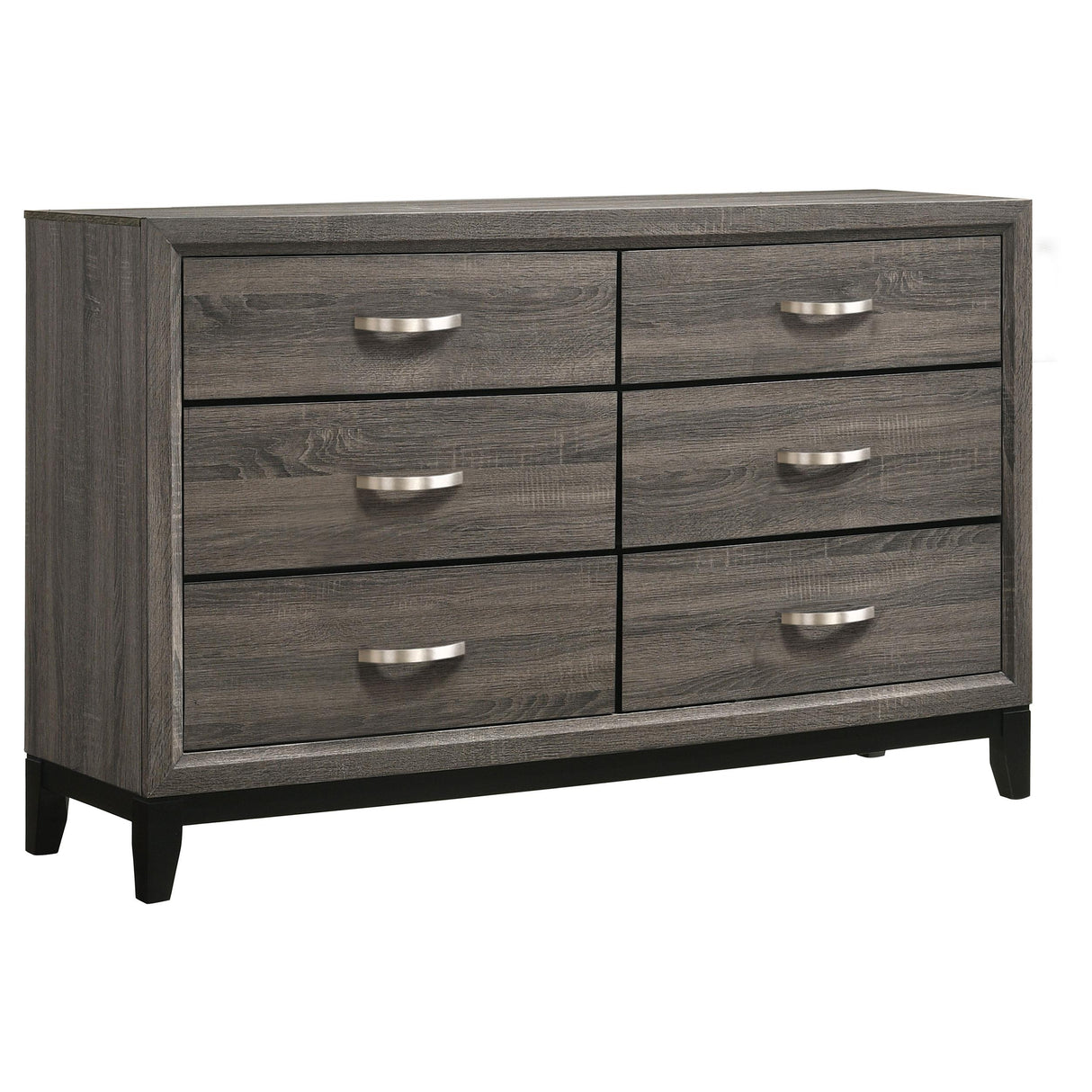 Watson Gray Oak 4-Piece Full Panel Bedroom Set from Coaster - Luna Furniture