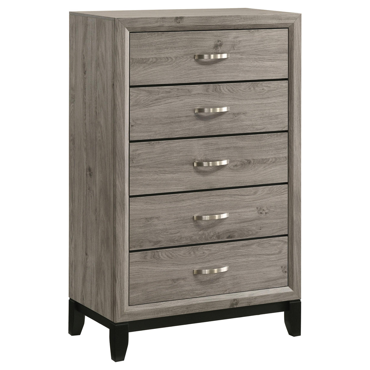 Watson Light Taupe Five-piece Full Bedroom Set from Coaster - Luna Furniture