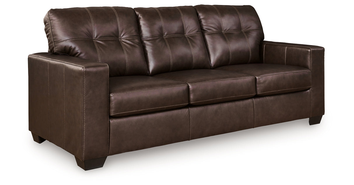 Santorine Dark Brown Queen Sofa Sleeper from Ashley - Luna Furniture