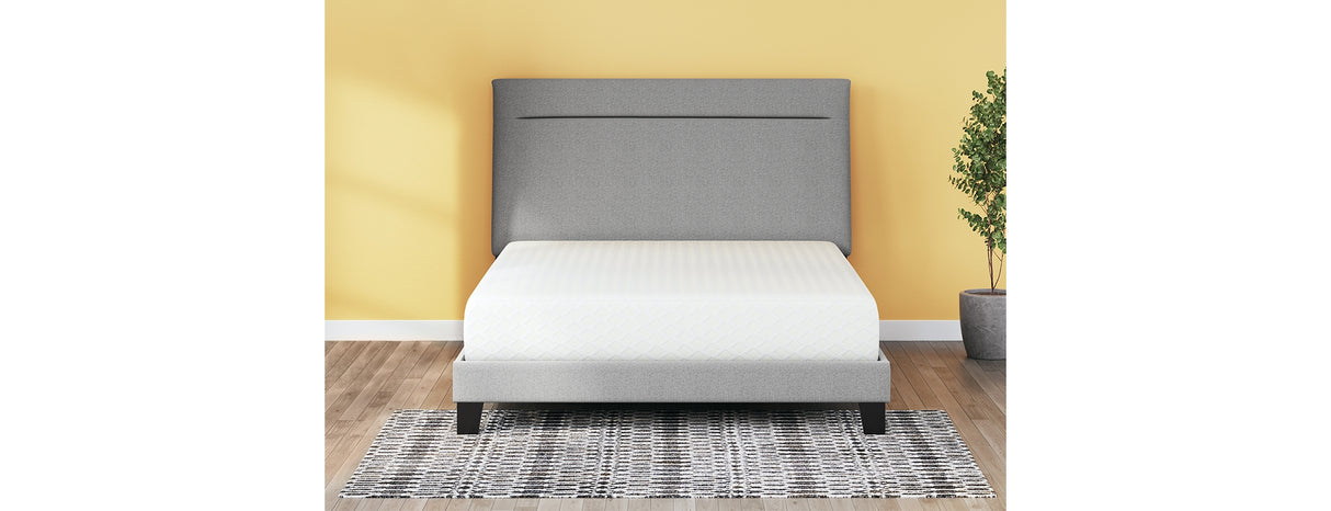 10 Inch Chime Memory Foam White California King Mattress in a Box from Ashley Furniture - Luna Furniture