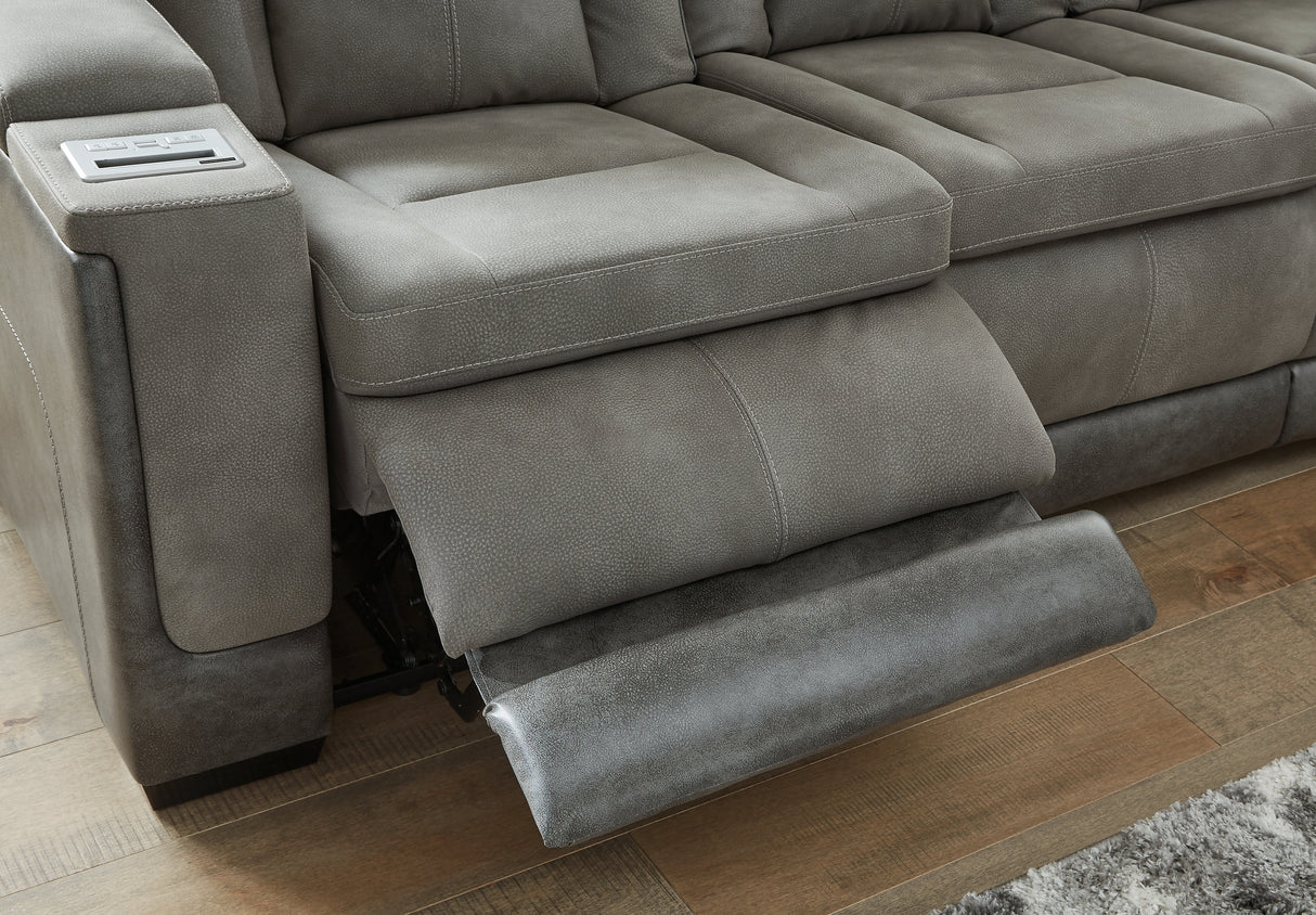 Next-Gen Durapella Sand Power Reclining Sofa and Loveseat from Ashley - Luna Furniture