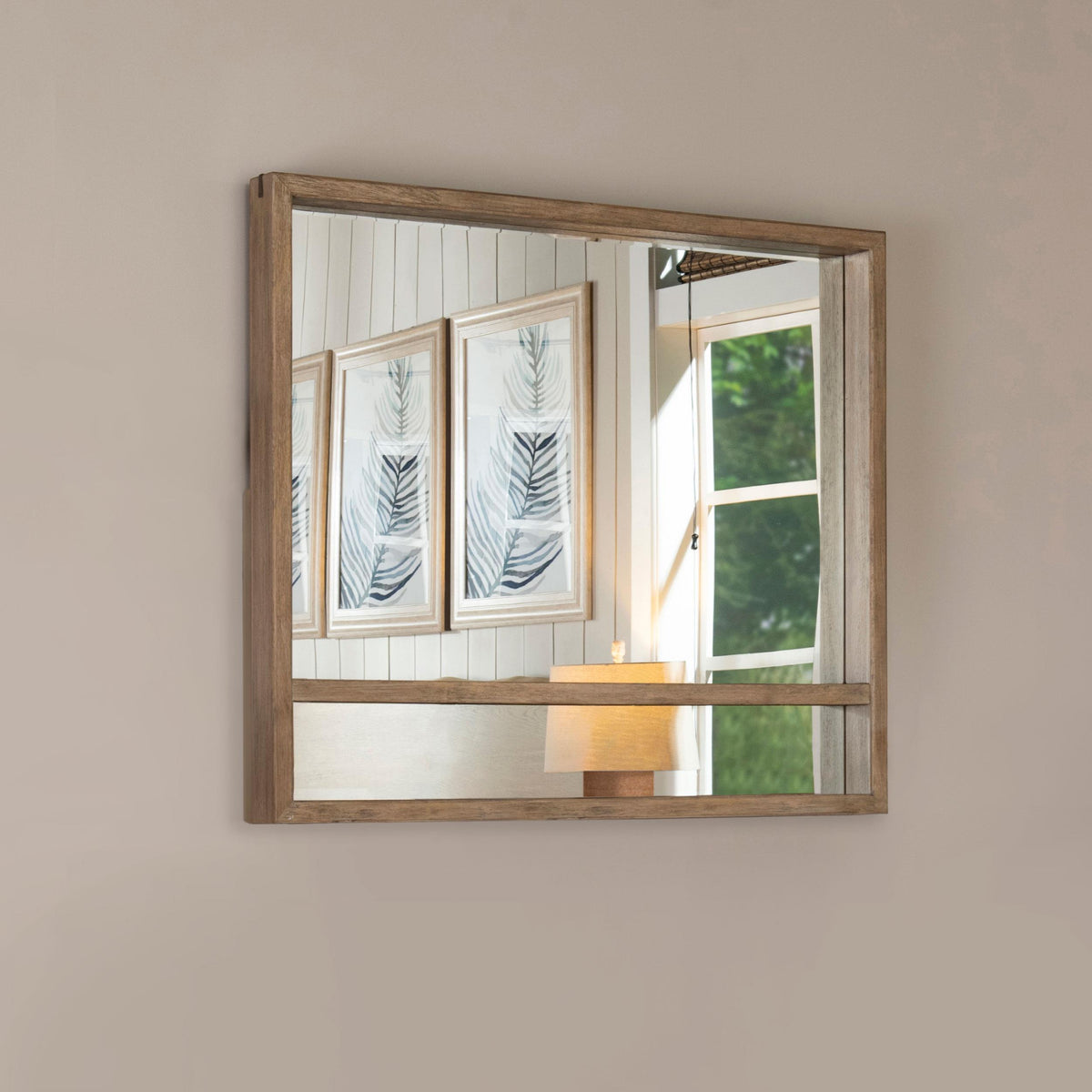 Stillwater Dresser Mirror with Jewelry Shelf from Coaster - Luna Furniture