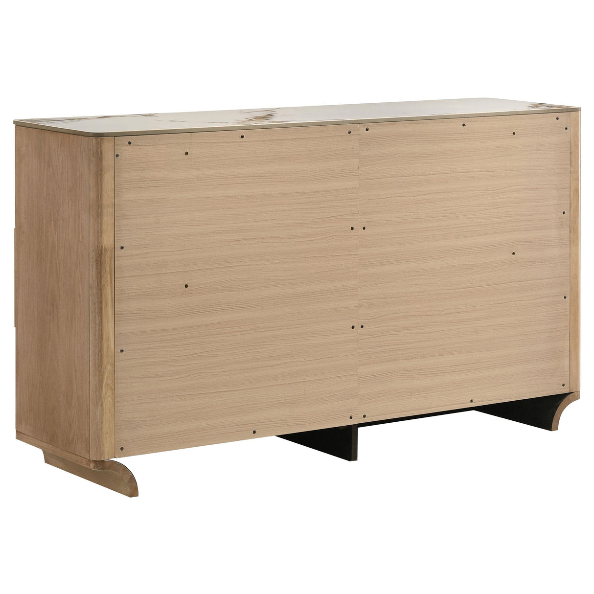 Leanne Light Oak 5-piece Queen Bedroom Set from Coaster - Luna Furniture