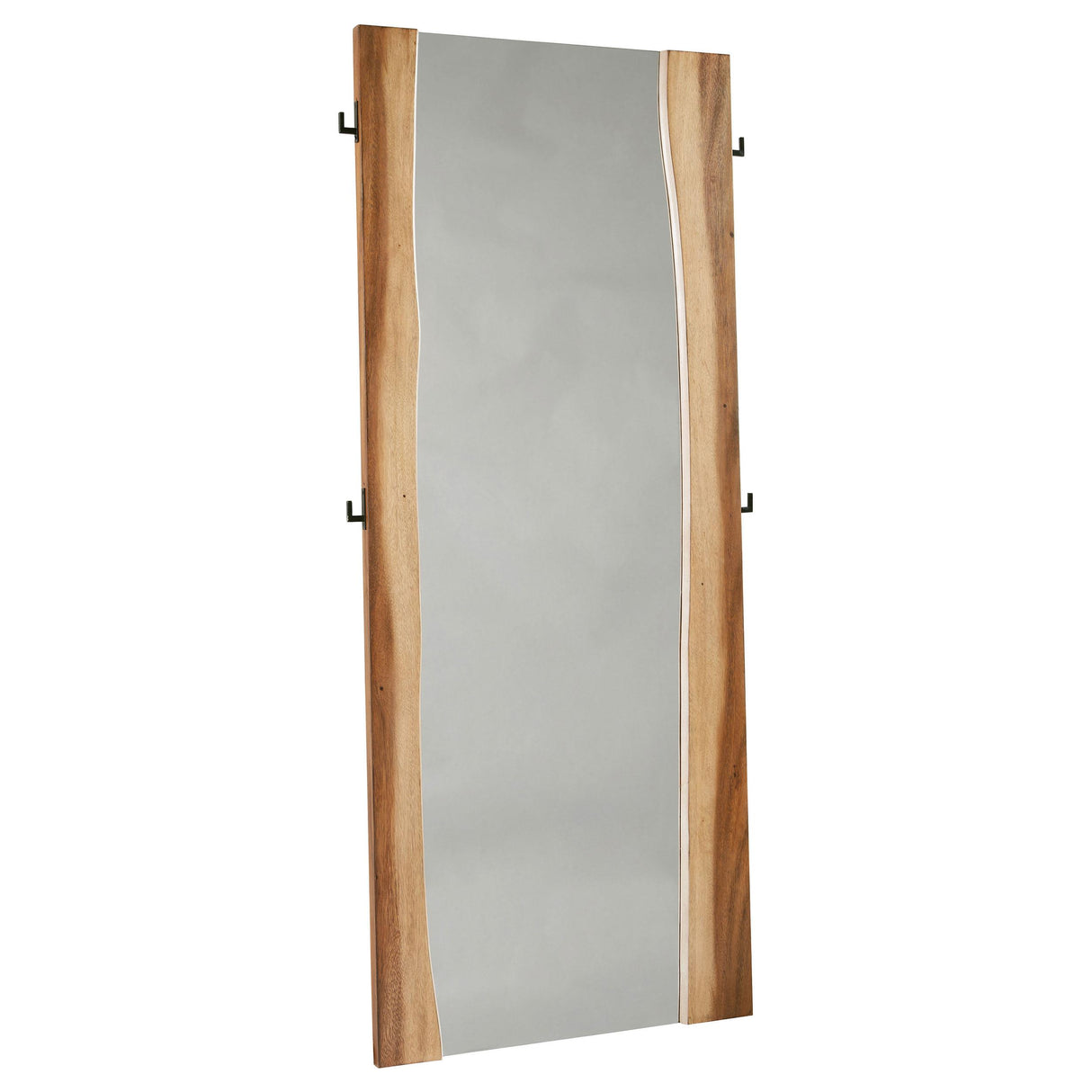 Winslow Smokey Walnut and Coffee Bean Standing Mirror from Coaster - Luna Furniture