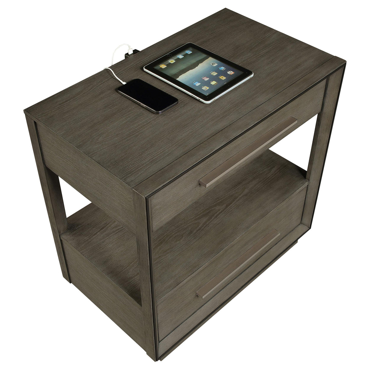 Durango Washed Oak 4-Piece Eastern King Bedroom Set from Coaster - Luna Furniture