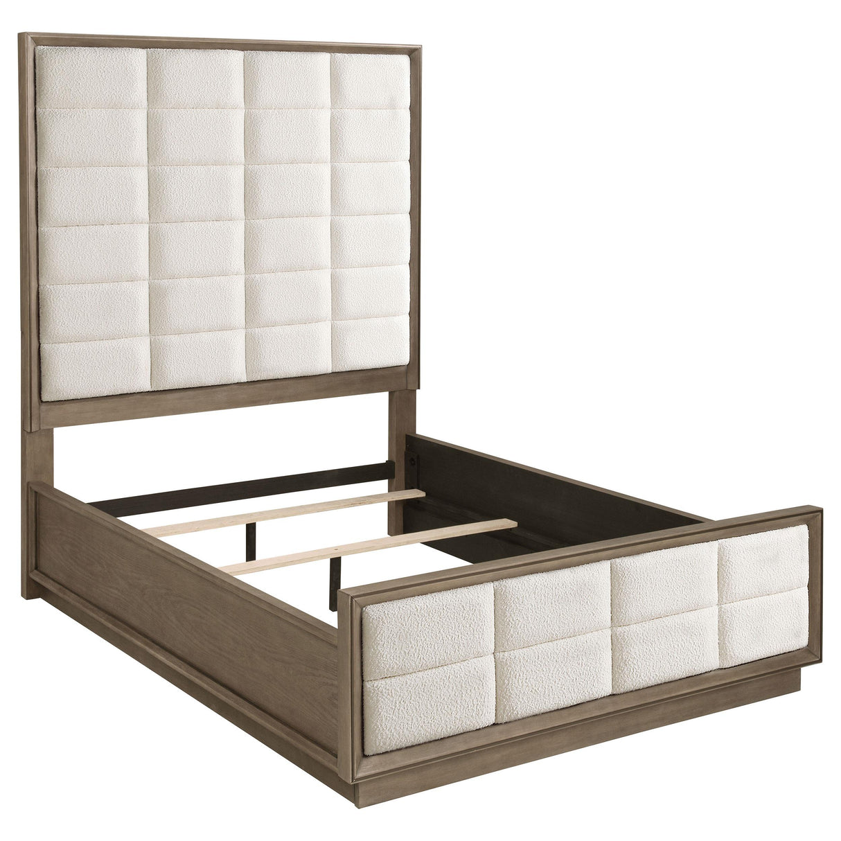 Durango Washed Oak 4-Piece Queen Bedroom Set from Coaster - Luna Furniture