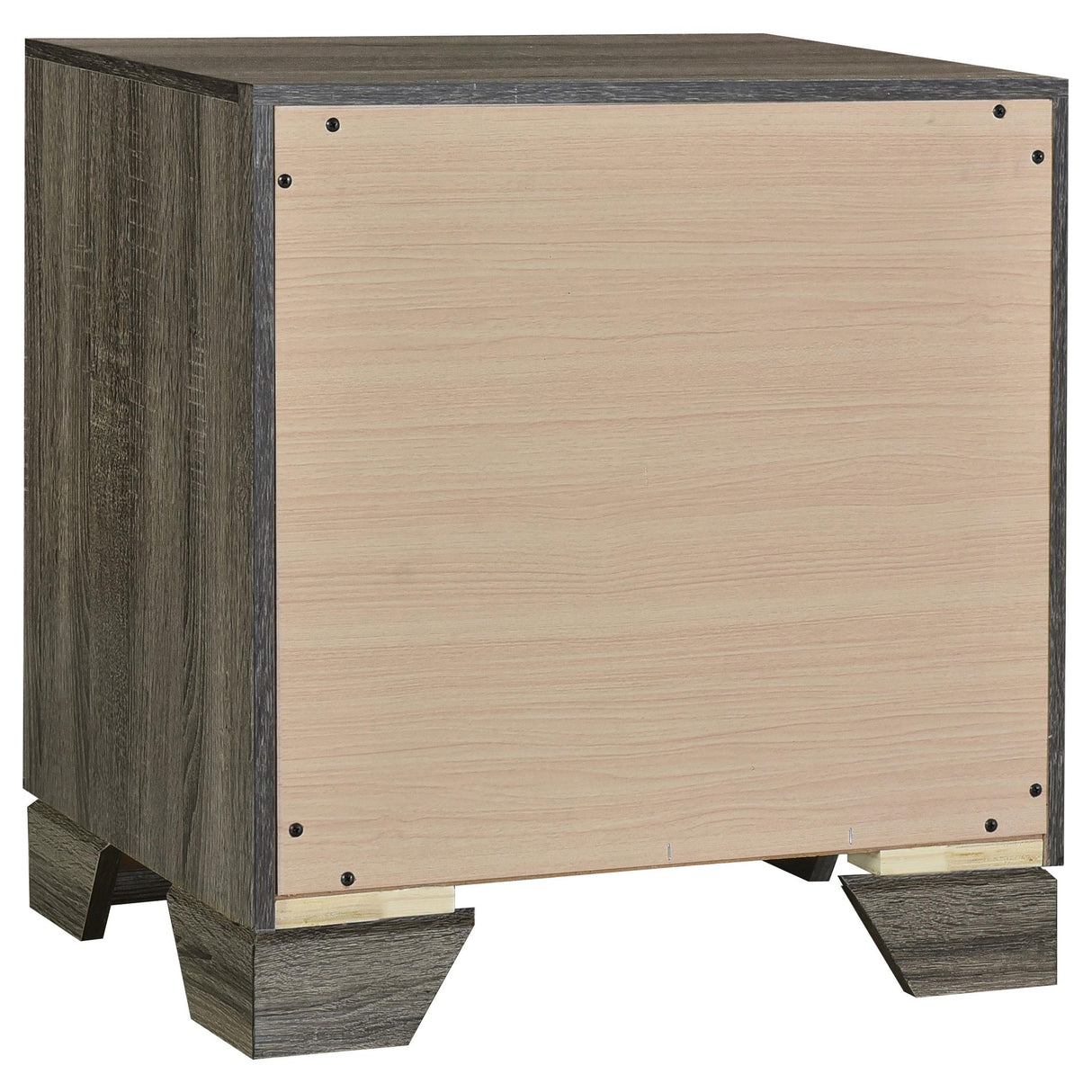 Wright Brown Oak 5-Piece Eastern King Bedroom Set from Coaster - Luna Furniture