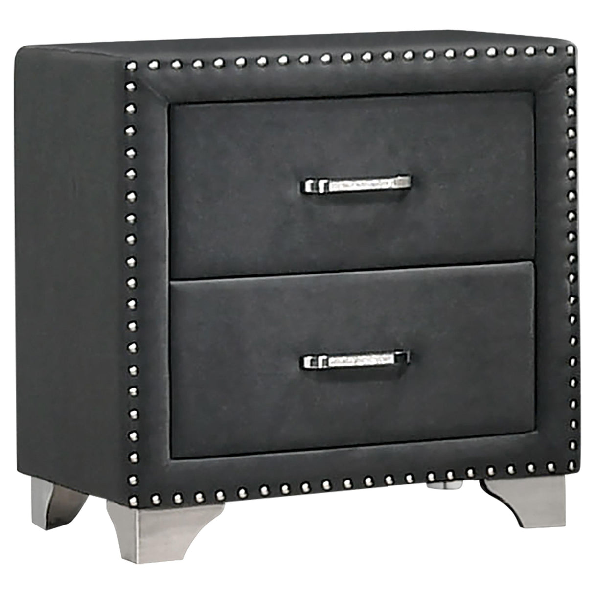 Melody Gray 4-Piece California Queen Bedroom Set from Coaster - Luna Furniture