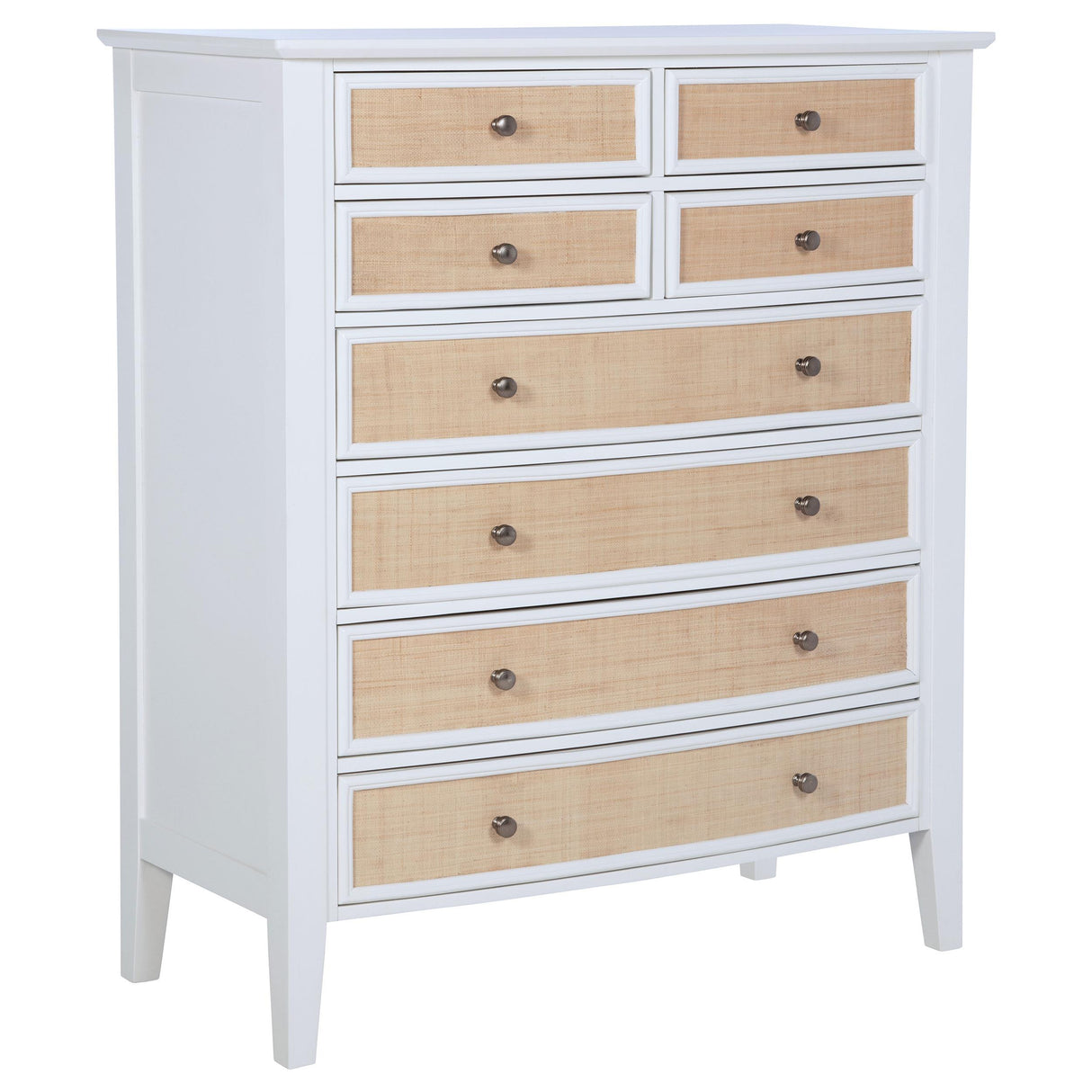 Bexhill White 5-Piece Eastern King Bedroom Set from Coaster - Luna Furniture