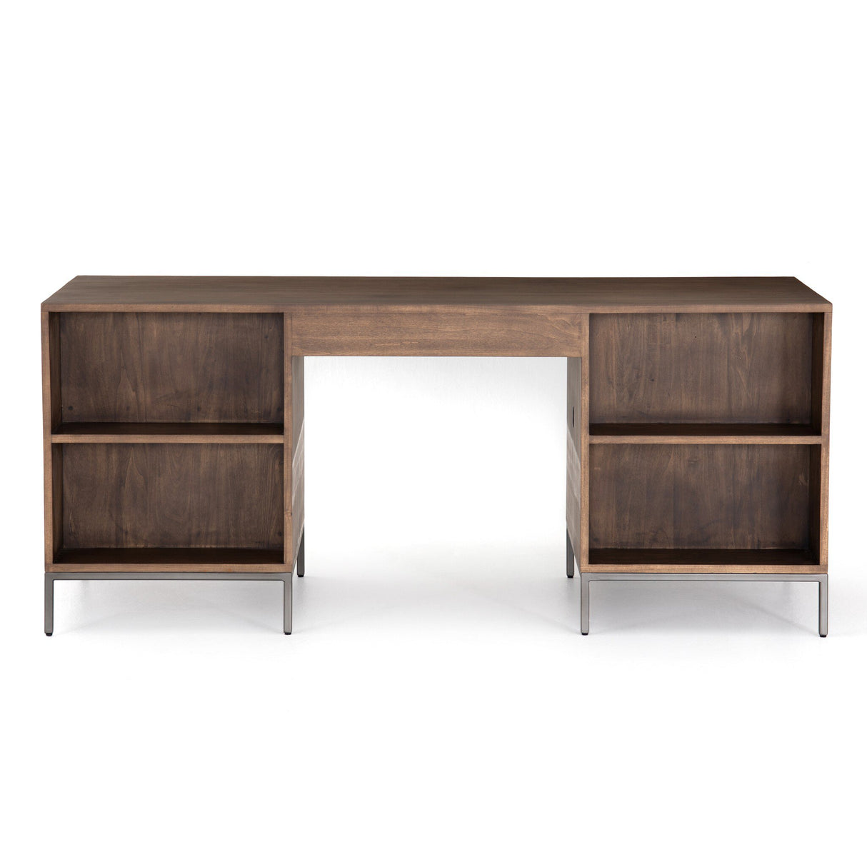 Trey Executive Desk in Auburn Poplar from Four Hands - Luna Furniture