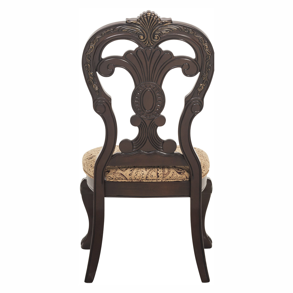 Deryn Park Cherry 5-Piece Round/Oval Dining Set from Homelegance - Luna Furniture