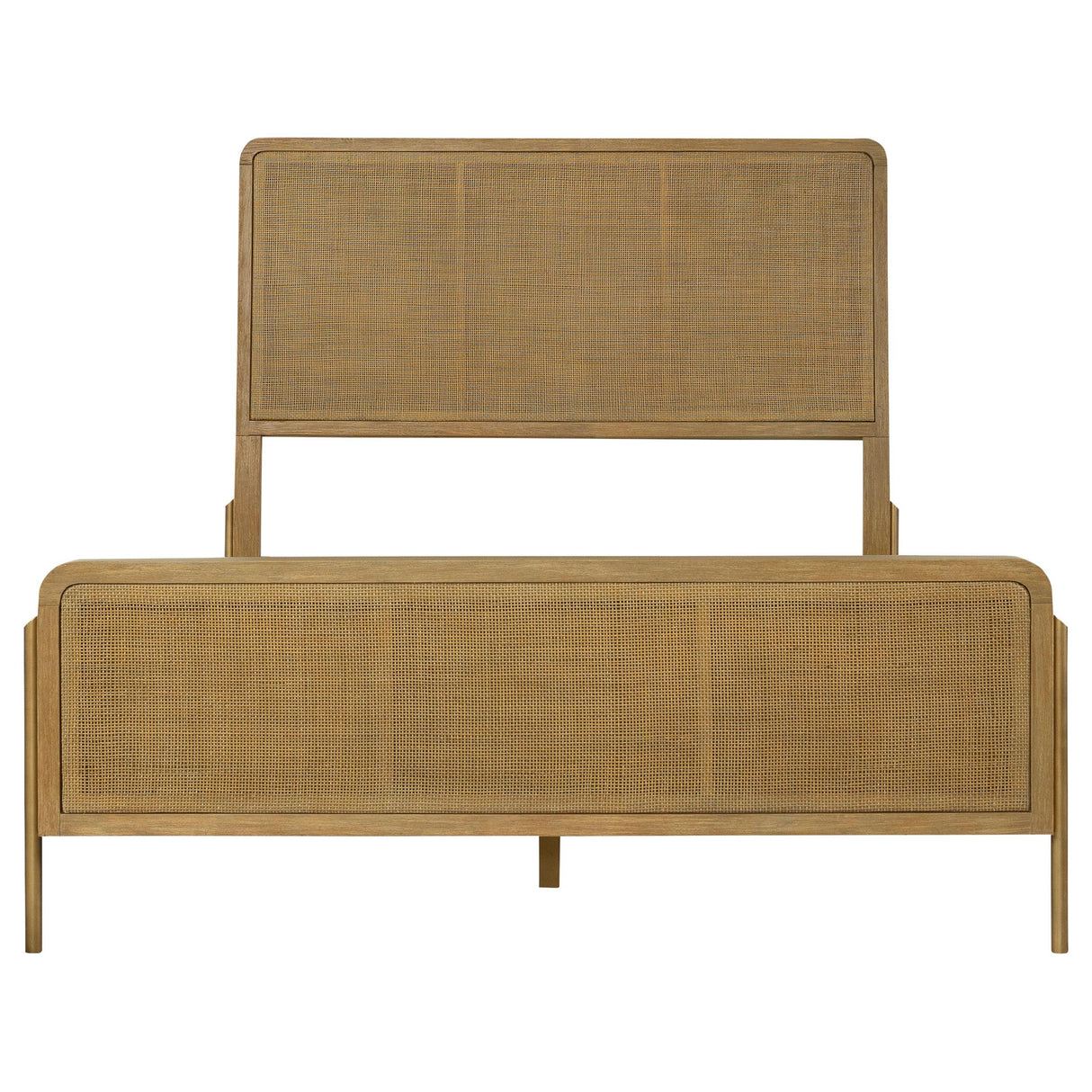 Arini Sand Wash Upholstered 5-Piece Queen Bedroom Set from Coaster - Luna Furniture