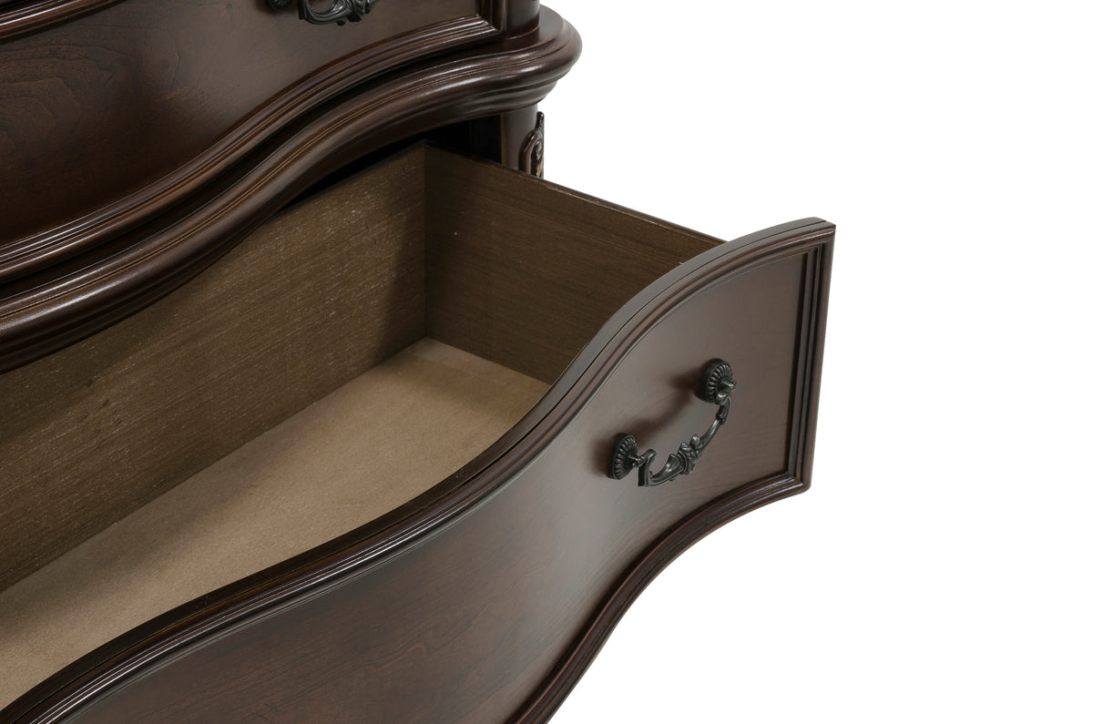 Deryn Park Cherry Chest from Homelegance - Luna Furniture